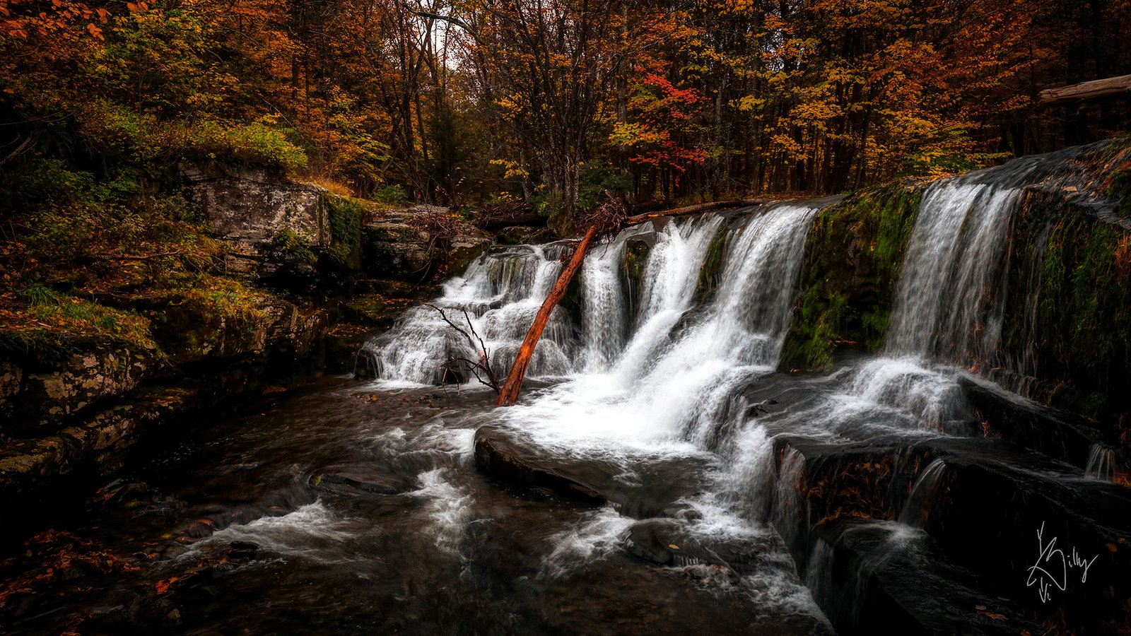 Plattekill Falls, Old Mill Falls, and Schalk\’s Falls