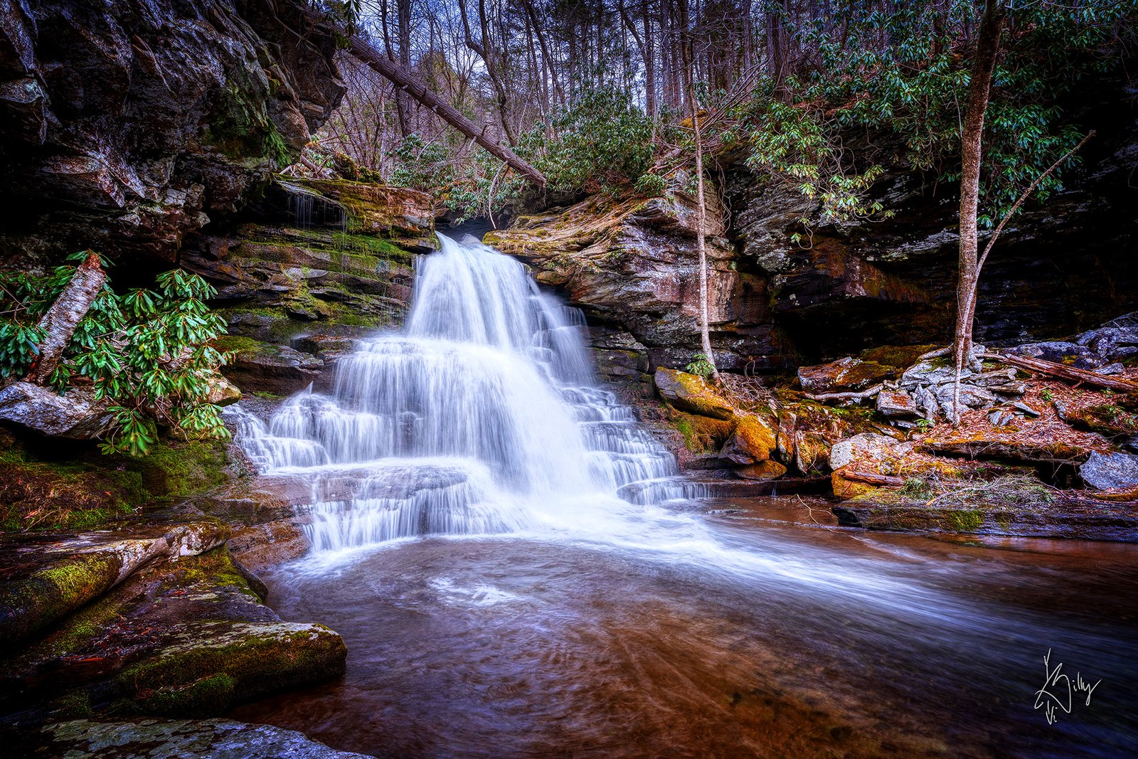 Yaegerville Falls in Napanoch, NY