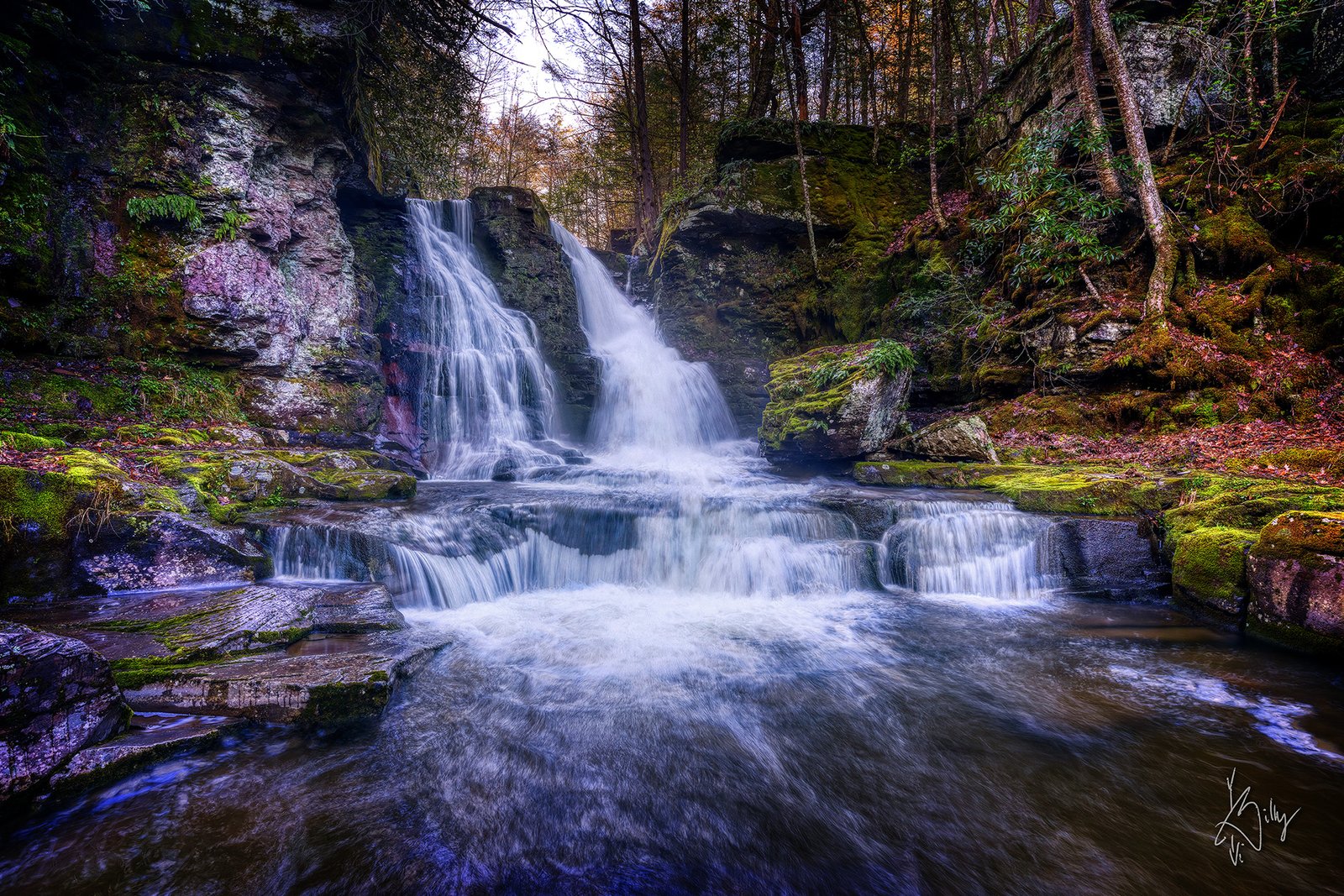 Sholam Falls and Frozen Balls Falls in Napanoch, NY
