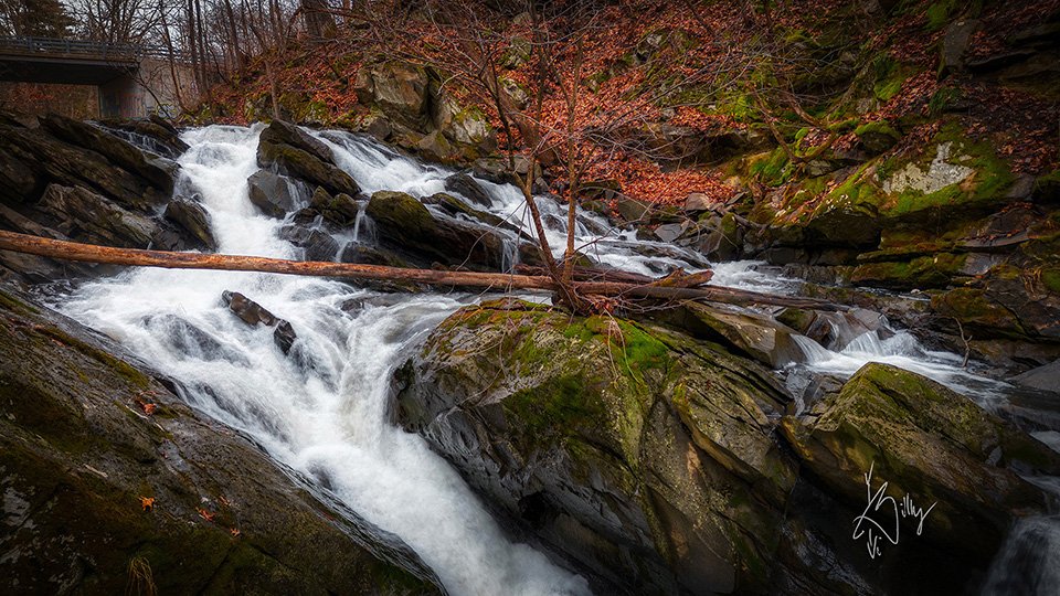 White Clay Cliff Falls